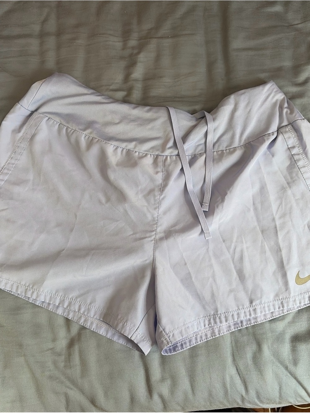 Nike Women’s Light Lavender Athletic Drawstring Shorts